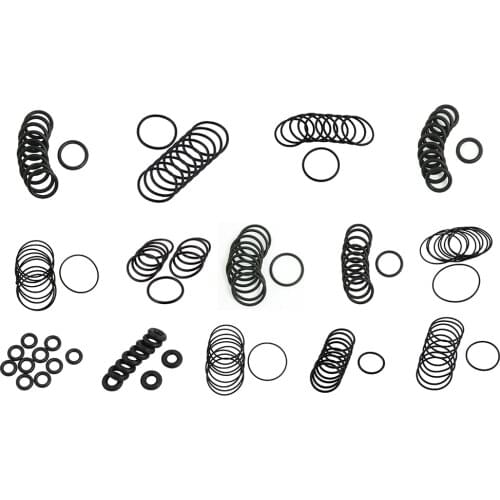 10 pcs Black Rubber Oil Seal O-rings Seals washers