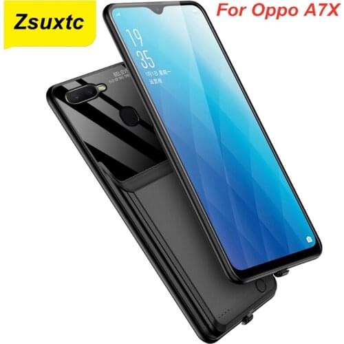 10000 Mah For Oppo A7X Battery Case Smart A7X Battery Charger Case Cover Power Bank For Oppo A7X Battery Case