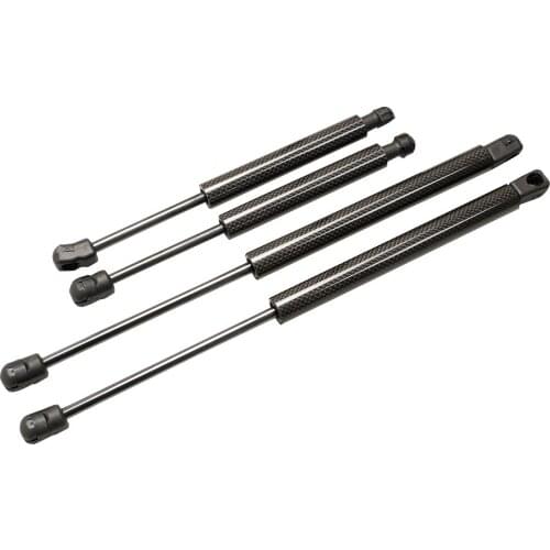 4pcs Tailgate&Rear Window Lift Support Gas Spring for Toyota Matrix 2003-2007 2008 Damper Charged Arms Rods Struts carbon fiber