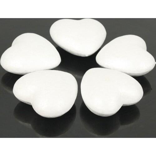 400pcs/lot 40*43mm Polystyrene Peach heart balls ,foam ball,styrofoam balls. balls,DIY materials 004004001