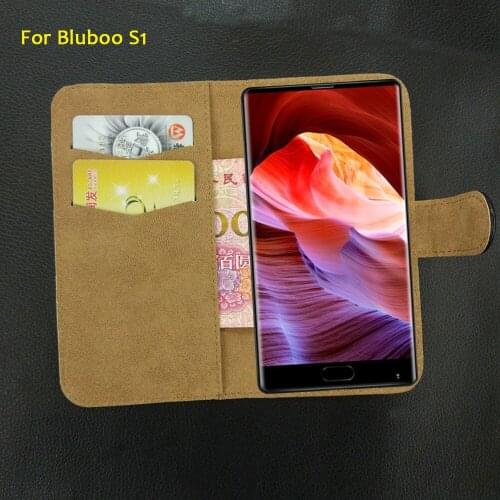 6 Colors Factory Direct!! Bluboo S1 Case Flip Fashion Leather Luxury Exclusive Protective 100% Special Phone Cover