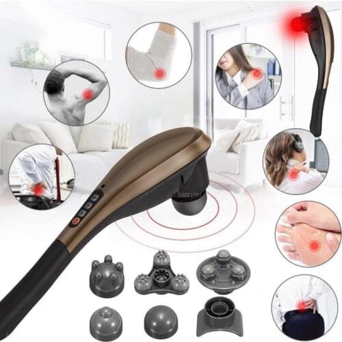 7 in 1 Massage stick Multifunctional CM5 Cordless Percussion Body Neck Back Feet Cordless Electric Percussion Full Body Massage