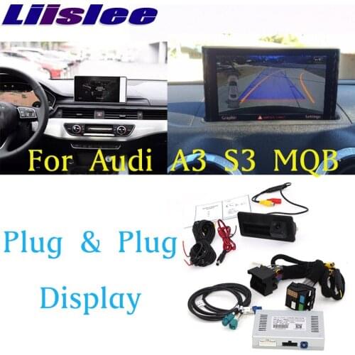 Liislee Reverse Camera Interface Adapter Connect Original Screen Monitor Upgrade Rear Camera For Audi A3 S3 MQB 8V MMI Decoder