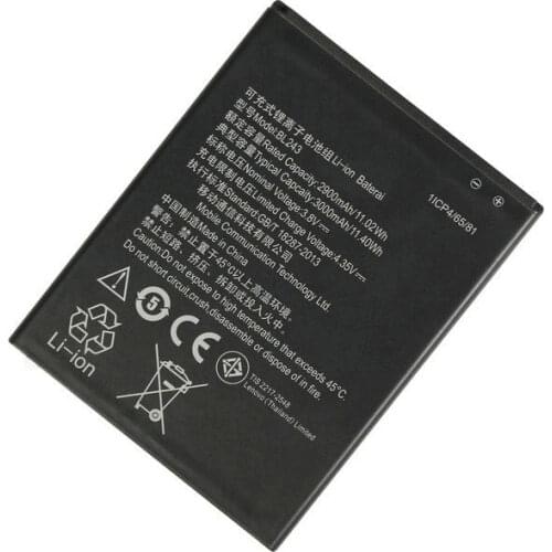 ALLCCX battery BL243 for Lenovo k3 note K50-T5 A7000 A7600-M with good quality