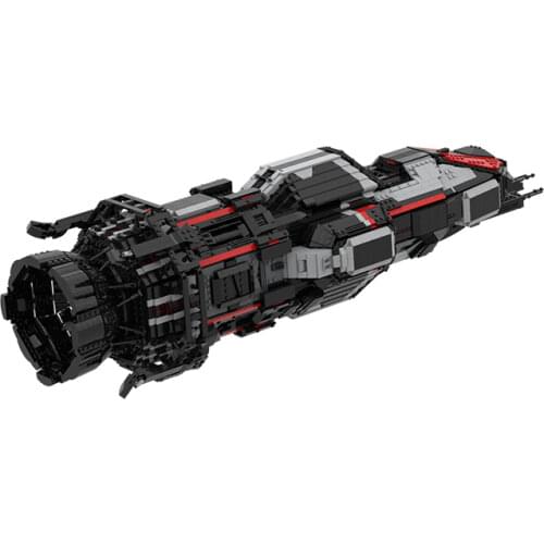 MOC Space Series Warship explores the world Drama Building Block Bricks High-Tech War Movie Model DIY Toys For Boyfriend Gifts