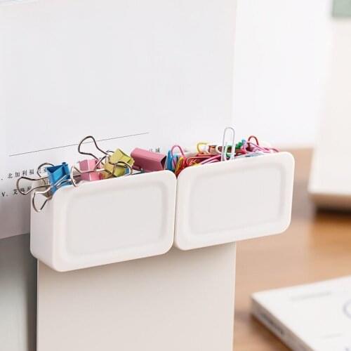 Storage Box Refrigerator Side Door Hanging Small Sauce Bag Office Supplies Stationery Removable Organizing Box Mini Storage Box
