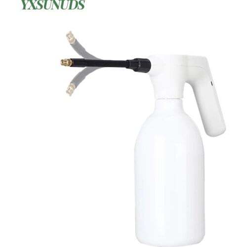 2L Electric Watering Can Garden Sprayer Automatic Plant Watering Spray Bottle USB Electric Sanitizing Fogger Spritzer Tool