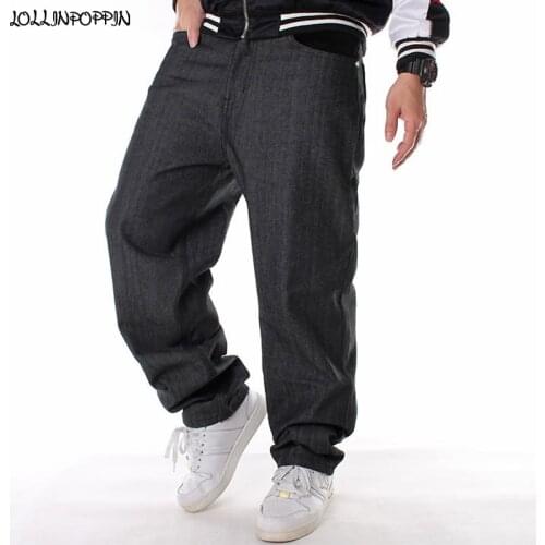 LOLLINPOPPIN Men's Wide Leg Jeans