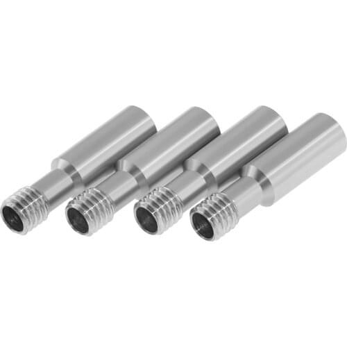 2PCS Metal Part CR10 Ender3 Special Throat Bowden Tube Long Thread For 1.75MM Filament Stainless Steel Throat 3D Printer Parts