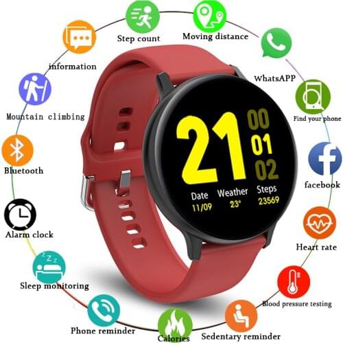 LIGE 2021 New Smart Ladies Men Sport Bluetooth Call Watch Heart Rate Blood Pressure Sleep Information Reminder for Xiaomi Huawei