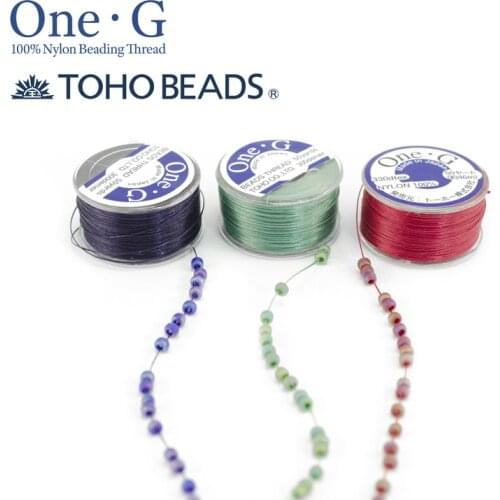 Taidian Japanese Toho Beading Thread One-G Wire 50 Yards Spool Made in Japan