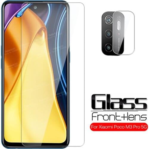 For Xiaomi Poco M3 Pro 5G Glass Camera Protective Tempered Glass Xiomi Mi PocoM3 M3Pro Pocophone M 3 6.5" Screen Protector Film