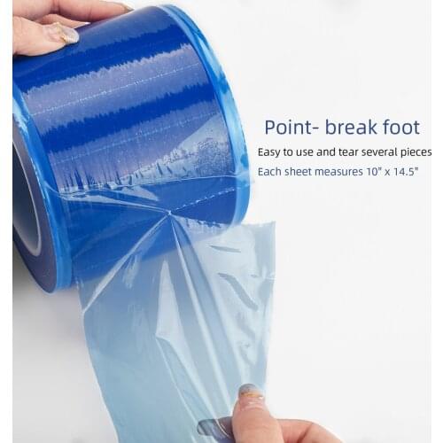 1 Roll 1200 Sheets Tattoo Clear Wrap Cover Preservative Film Tattoo Film Permanent Makeup Tattoo Eyebrow Supplies