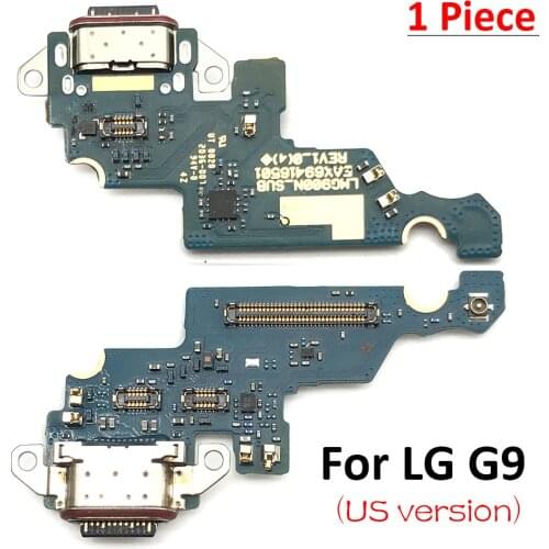 10Pcs/Lot,USB Charge Port Jack Dock Connector Charging Board Flex Cable For LG G6 G7 G8 Q7 Q8 V30 V40 V50