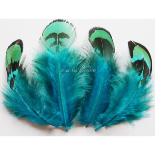 20/50/100 Pcs 4-9 cm Beautiful Pheasant Chicken Feather Costume For DIY Crafts Show Mask Party Wedding Hat Decoration Materials