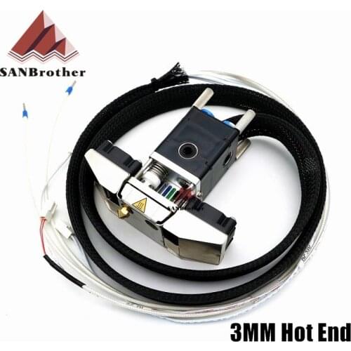 3D Printer UM2++ UM2+ Extended Olsson Block Nozzle Complete Hotend Header Head for 3.00mm filament 3D printer part