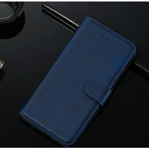 Luxury Flip Case For Motorola Moto E6 E5 G8 G6 G7 Plus Z4 Play One Action Macro Retro Simple Solid Color Wallet Stand Cover E27D