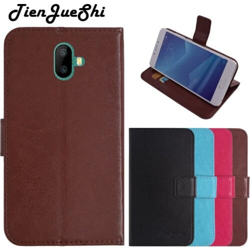 TienJueShi Flip Book Design Protect Leather Cover Shell Wallet Etui Skin Case For ulefone s8 5.3 inch