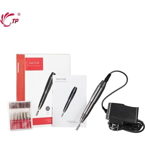 12W Electric Mini Nail Machine Art Drill Carve Grinder Professional Polisher Set Portable Grinding Nail Tools Pedicure Kit