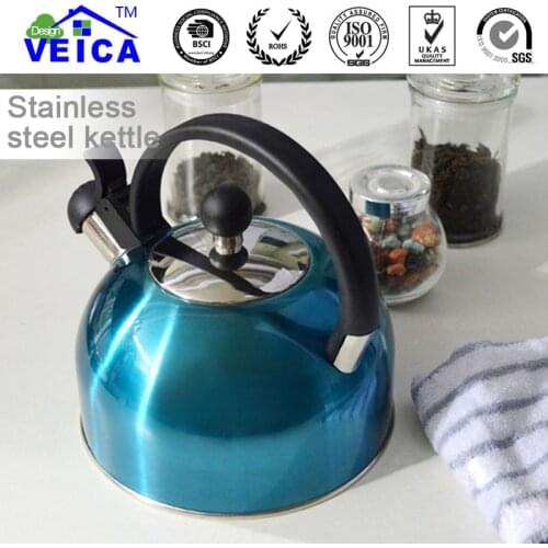 2020 Quality New Water Bottle Whey Protein Fashion Durable Stainless Steel Whistle Kettle With Handle