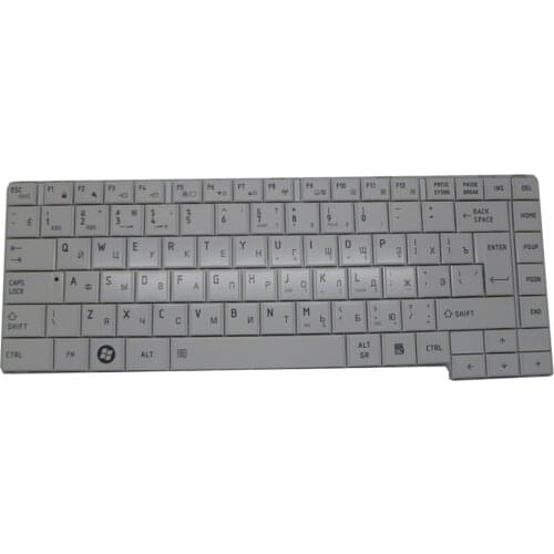 RU Laptop Keyboard For Toshiba For Satellite L600 L600D L630 L640 L645 L645D C600 C600D Russia white new