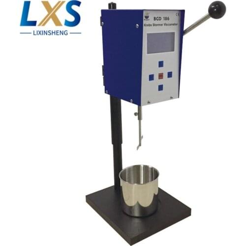 Laboratory Stormer Viscometer BGD 186 Digital Display Intelligent Krebs Stormer Viscometer For Ink Paint
