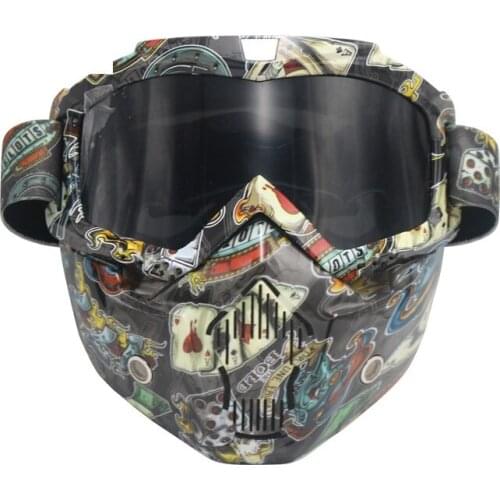 Motorcycle goggles Motocross glasses with mask ski goggle men women Moto motorbike dirt bike atv