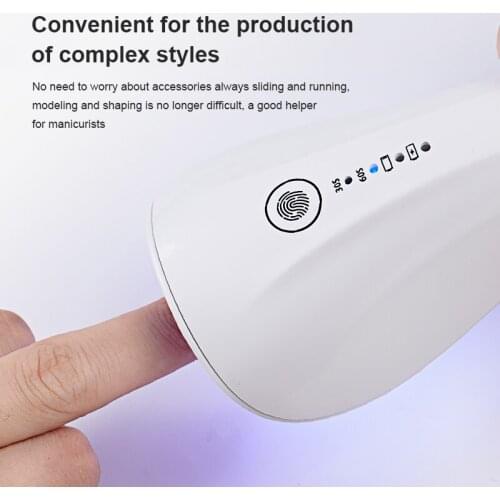 NEW Mini Phototherapy Lamp Manicure Handheld Lamp Quick-drying Small Rechargeable Manicure Lamp Nail Art Tool