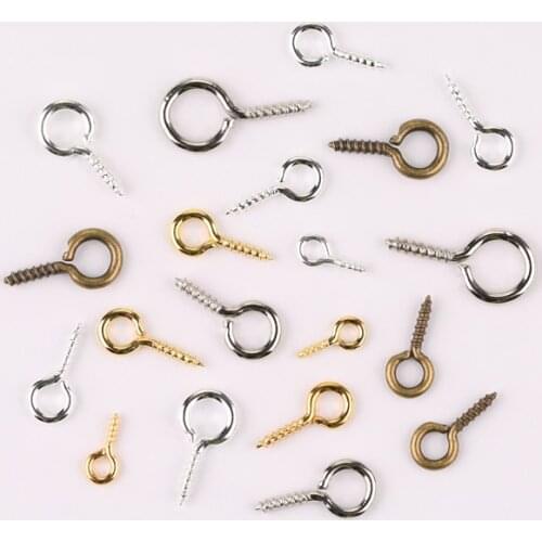 Sheep Eyes Nail of Beaded pendant Jewelry Accessories Gift Wholesale Complete specifications of Four colors pack of 200/100pcs