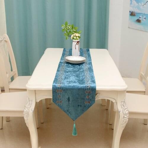 Simple Modern fashion Flower table cloth Party Wedding Decoration cloth cloth Table Runner Cloth Cover