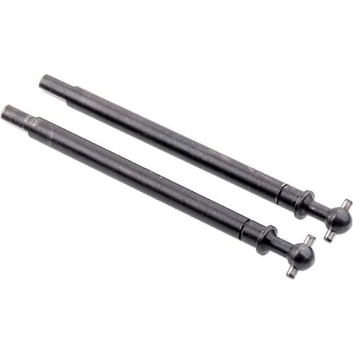 Top Deals 2PCS Model Car Drive Shaft L79mm R86036 Front Axle Transmission Shafts for RGT 86100 1:10 RC Cars Spare Parts