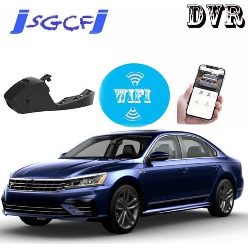 Special Car Road Record WiFi DVR Dash Camera Driving Video Recorder HD Night Vision For Volkswagen VW Passat 2019~2020