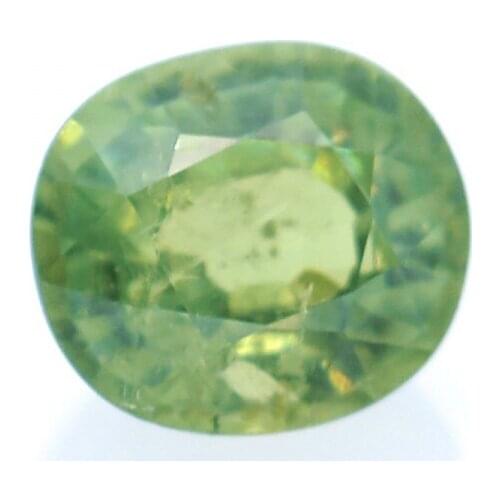 0,77ct Demantoid Oval Cut