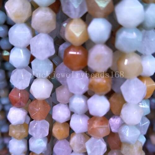 1 strand Free Shipping Women Fashion Jewelry 6mm 8mm 10mm A++ Natural Multicolor J Star Women Men Loose Beads 15.5" FG7786