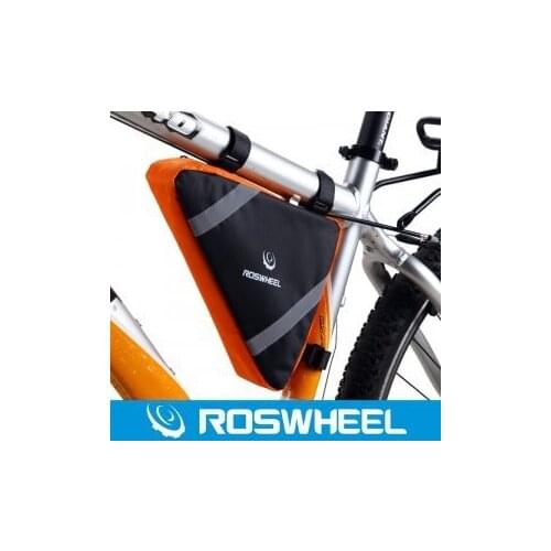 100pcs/lot ROSWHEEL Mountain bike tool Triangle bag for bicycle front tube bag cycling painner bolsa ciclismo cesta bicicleta