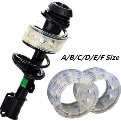 2Pcs Car Shock Absorber Spring Bumper A/B/C/D/E/F Type Power Cushion Buffer Auto Springs Bumpers