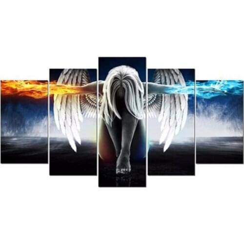 5PCS diamond embroidery Elephant diamond painting Cross Stitch full Square/Round drill Rhinestone gift Wedding decoration