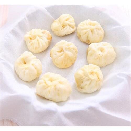 500Pcs/Lot Cotton Steamer Cloth Round Cotton Gauze Drawer Steamer Mat Stuffed Buns Steamed Bread Steamer Kitchen Steamer
