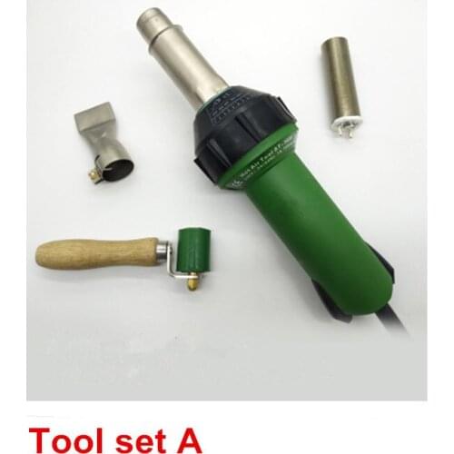 Free Shipping 1600W Plastic Hot Air Welding Gun with Accessories for Welder machine