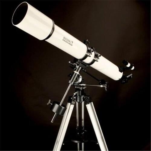 Bosma 80EQ Refractive EM9 Equatorial Mount Astronomical Telescope Skyhawk Refraction 80/900 Dual-use Complete Image BO100226