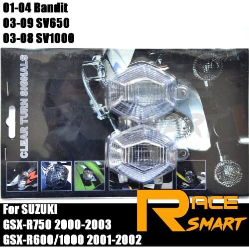 Motorcycle Front Turn Signal Light Lens Cover Case For SUZUKI GSX-R 600 1000 2001-2002 GSX-R600 GSX-R1000 / GSX-R 750 2000-2003