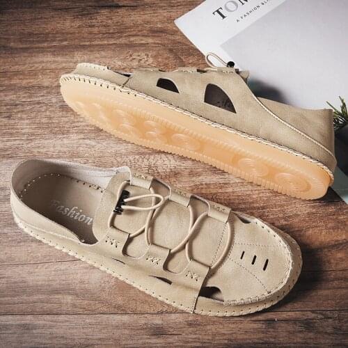 De 2019 work outdoor verano sports athletic fashion platform roman 2020 sandalet mens deportivas transpirables casual erkek for