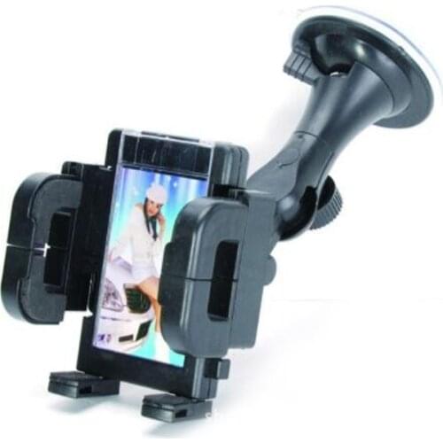 Multi-angle 360 Degree Rotating Clip Windshield Car Mount Holder suction cup for Universal Smart Mobile Phone Iphone GPS