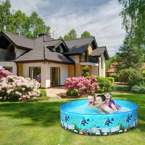 Marine Swimming Pools Round Water Pool Backyard Fashion Foldable Kid Children for Family Outdoor Swimming Accessories
