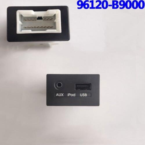 Original OEM 96120B9000 USB reader auxiliary port adapter for HYUNDAI 2014-2018 i10