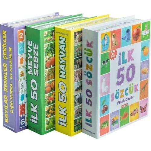 Intelligence Cards, Educational Cards, 4 Pcs Set, Memory Cards