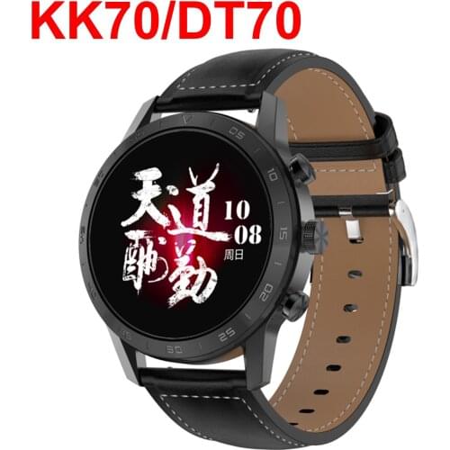 454*454 1.39inch Screen KK70 Smart Watch DT70 Men Women Bluetooth Call Wireless Charger Rotary Button IP68 Waterproof Smartwatch
