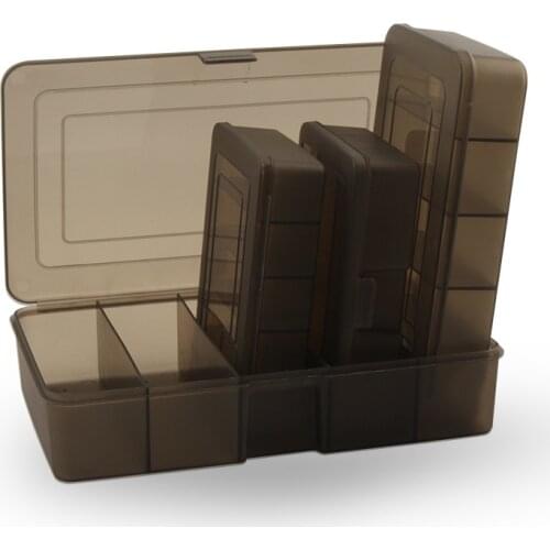 1PCS High Quality Black Fishing Tackle Box Hooks Lures Baits Large Size Storage Case Fishing Gear Case