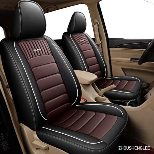 ZHOUSHENGLEE 1 PCS car seat cover For Saab 9-7x 9-5 9-3 9-3X 9-4X accessories covers for vehicle seats