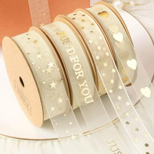 1.9 cm wide *9M long Christmas Ribbon Dirthday Gift wrapping Streamers Wedding Decoration Valentine bow Gift Packaging DIY Craft